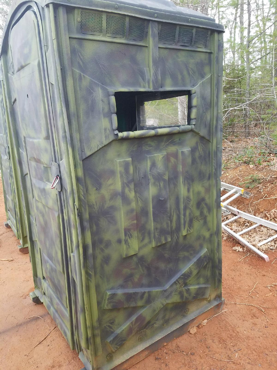 Homemade deer blinds deals