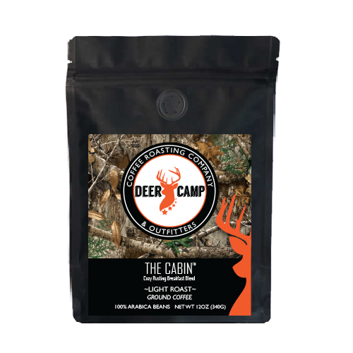 DEER CAMP® Coffee The Cabin™ featuring Realtree EDGE™ Colors 12 oz. Light Roasted Ground Coffee