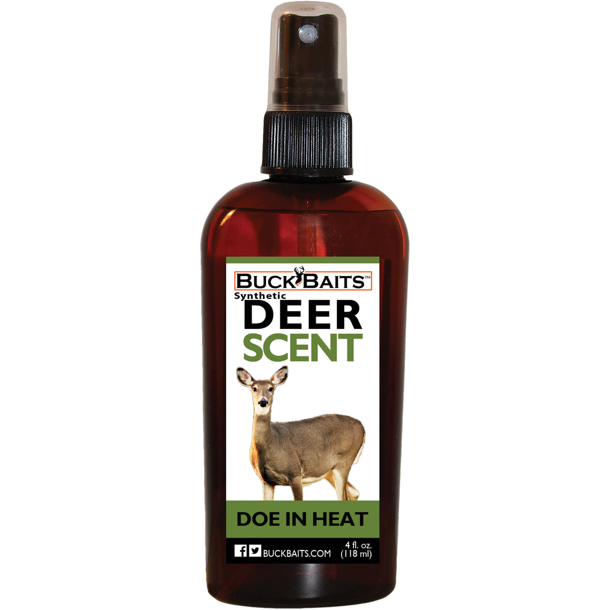AuSable Brand Buck Urine Spray – 4 Fl Oz Pure Buck Urine For Deer Attracting & Hunting
