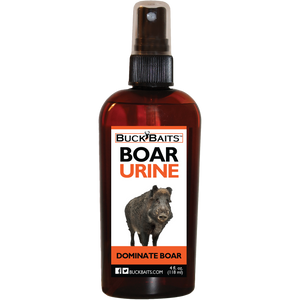 Dominate Boar Urine 4 oz. - Buck Baits