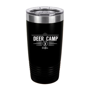 DEER CAMP® Coffee Logo  20 oz. Tumbler With Lid (Black)
