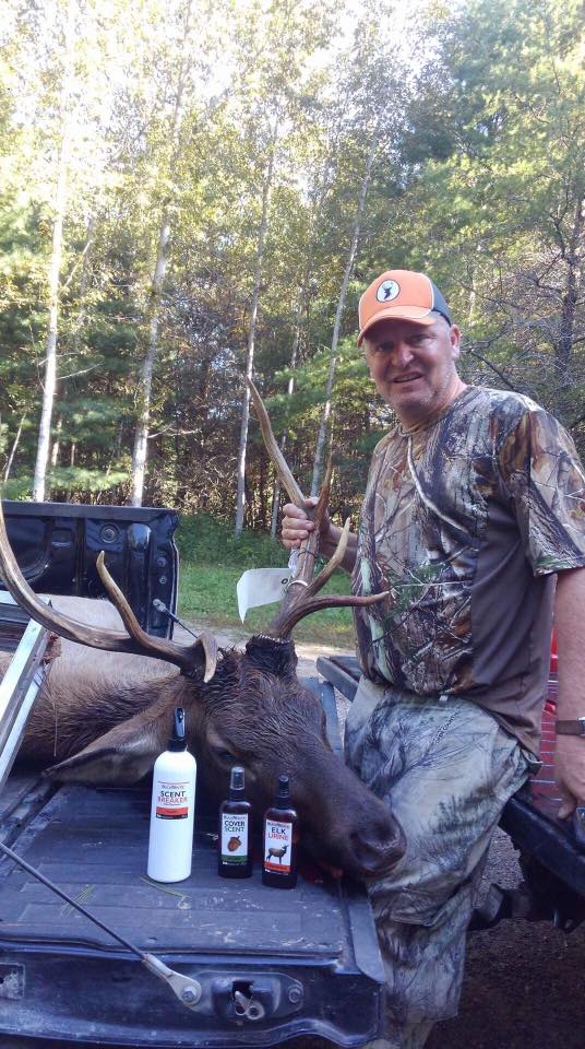 Celebrating 100 years of Elk Hunting In Michigan Buck Baits Lure In 3 x 5  Bull Elk