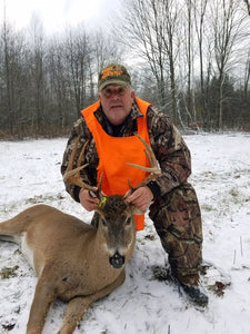 Does Buck Baits Lures and Covers Scents Work In the Winter?  8 Point Buck says it does!