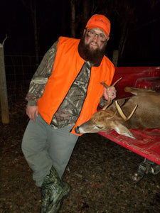 Virginia Hunter Harvest 7 Point Buck using Buck Baits Deer Scents