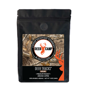 DEER CAMP® Coffee Deer Tracks™ Hazelnut Featuring Realtree EDGE™ Colors 12 oz. Medium Roasted Ground Coffee