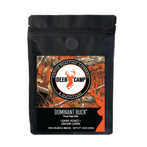 DEER CAMP® Coffee Dominant Buck™  Featuring Realtree EDGE™ Colors 12 oz. Dark Roasted Ground Coffee