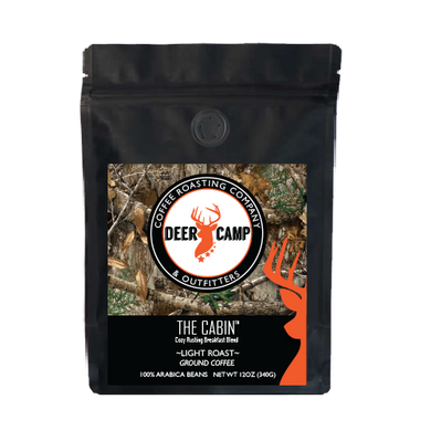 DEER CAMP® Coffee The Cabin™ featuring Realtree EDGE™ Colors 12 oz. Light Roasted Ground Coffee