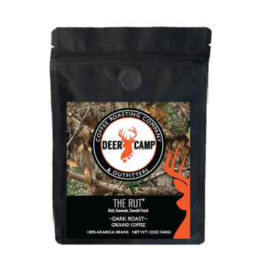 DEER CAMP® Coffee The Rut™ Featuring Realtree EDGE™ Colors 12 oz. Dark Roasted Ground Coffee