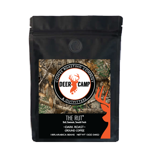 DEER CAMP® Coffee The Rut™ Featuring Realtree EDGE™ Colors 12 oz. Dark