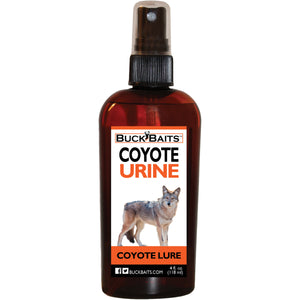 Coyote Urine Lure and Deterrent 4 oz. - Buck Baits