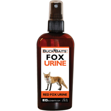 Red Fox Urine Lure  4 oz. - Buck Baits