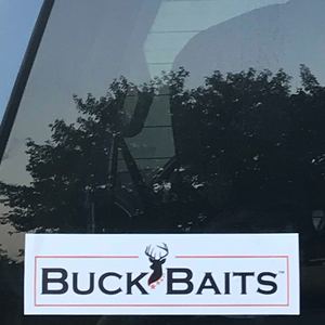 Buck Baits Hunting/Outdoor Sports Logo Decal Sticker - Buck Baits
