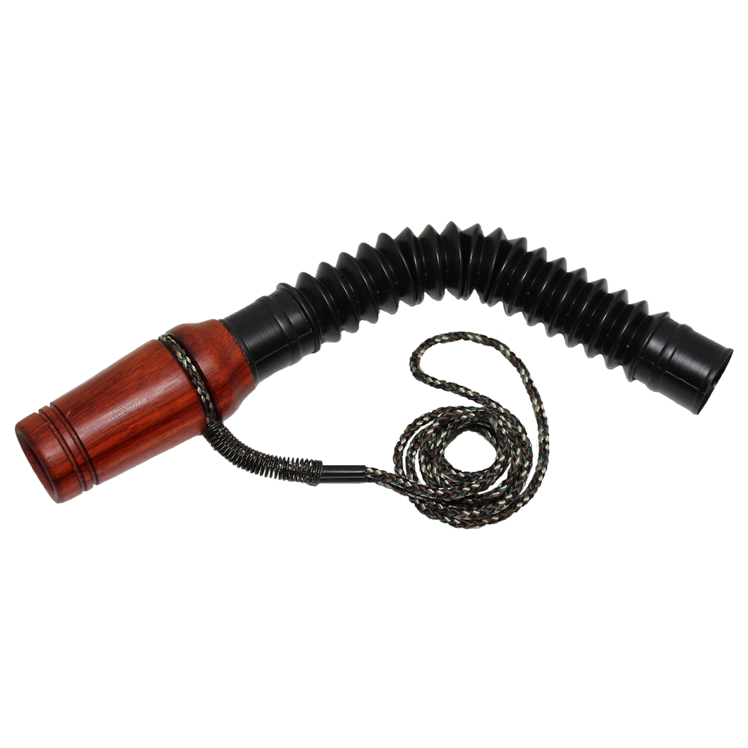 Exotic Wooden Buck Grunt Game Call With Lanyard - Buck Baits
