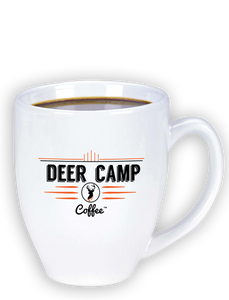 Deer Camp Coffee® 16 Oz. Bistro Mug - Buck Baits