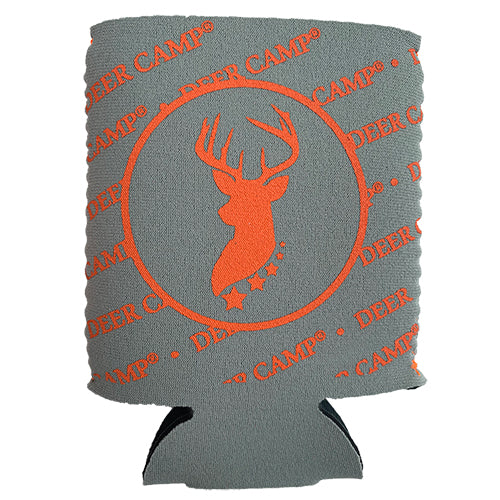 DEER CAMP® Coffee Trophy™ Cooler Comrade™ Can Cooler(Grey | Orange)