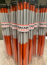 Tracker Stakes™  Hunter Orange With White  Reflective Tape  12" Height