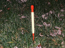 Tracker Stakes™  Hunter Orange With White  Reflective Tape  12" Height