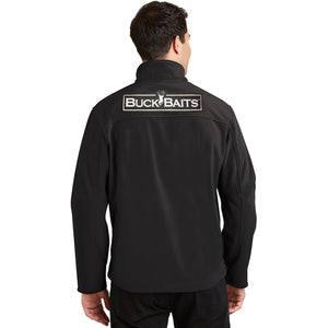 Buck Baits Pro Staff Logo Jacket Black and Chrome