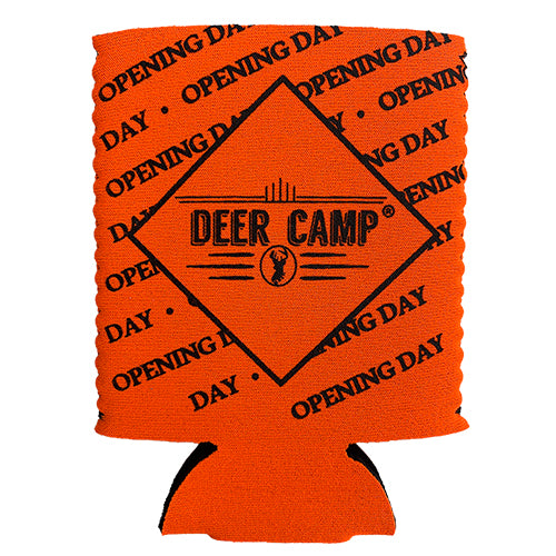 DEER CAMP® Opening Day™ Cooler Comrade™ Insulated Beverage Can Holder (Orange | Black)